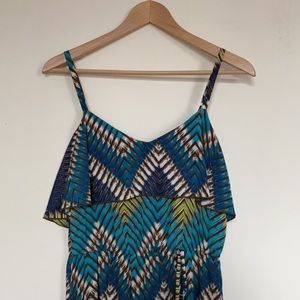 2b bebe Printed Maxi Dress XS